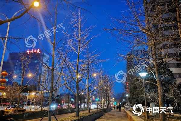 北京今明晴冷持续最高温0℃出头 周四夜间山区或有小雪