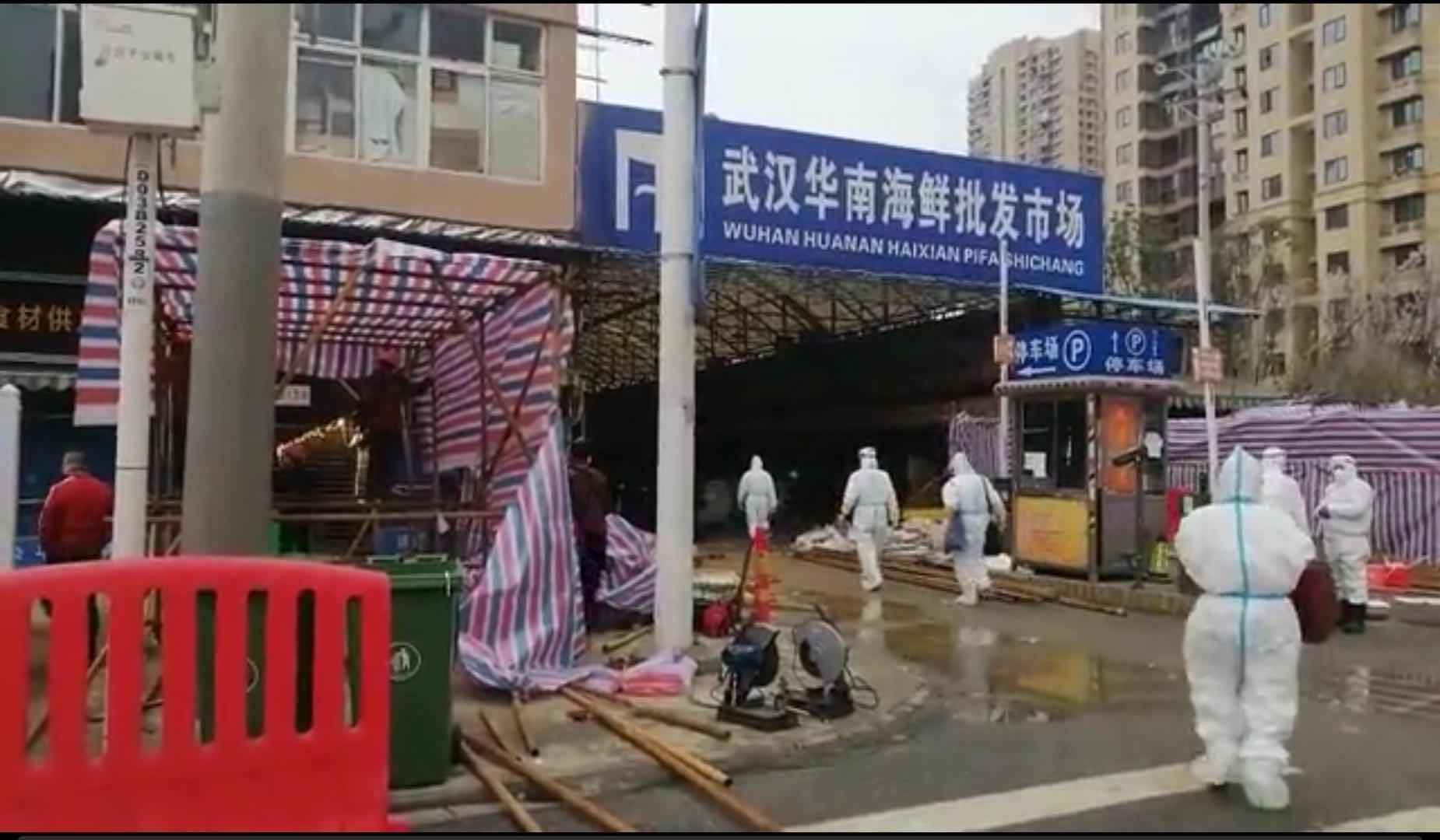 华南海鲜市场3天全面消杀 野生动物被疾控部门封存