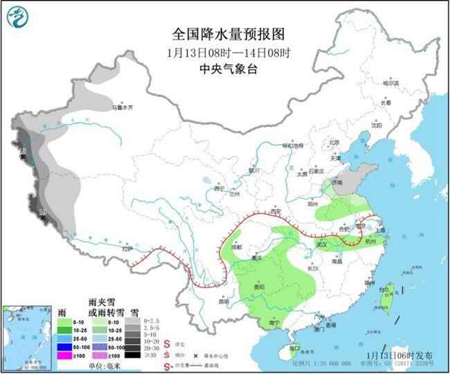 中东部大范围雨雪天气又要“开工” 华北黄淮霾反复