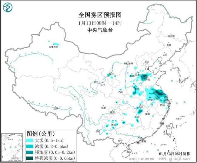 中东部大范围雨雪天气又要“开工” 华北黄淮霾反复