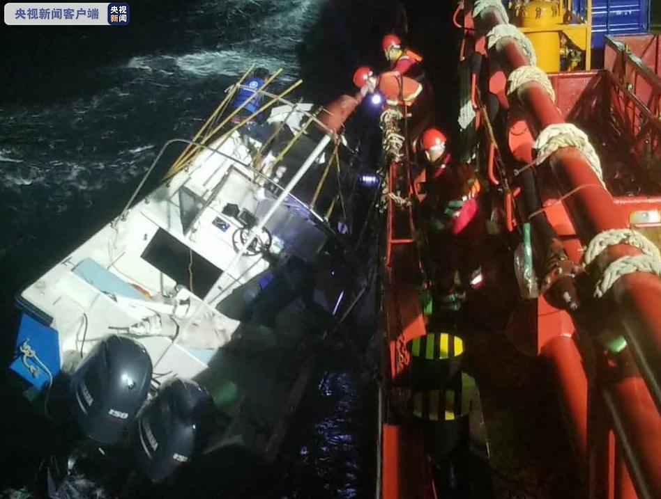 北部湾海域连续3起钓鱼船遇险 19人获救4人失联