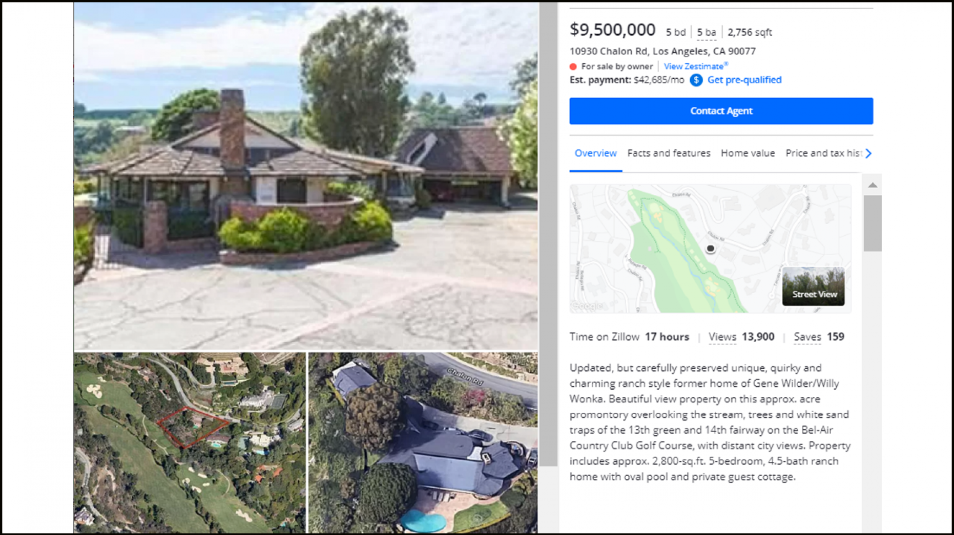 马斯克真开始卖房了？外媒：他正以3950万美元出