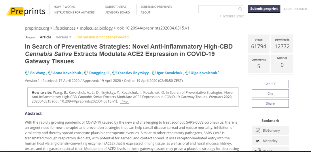 “大麻能防治新冠病毒”？分析人士：或因商业