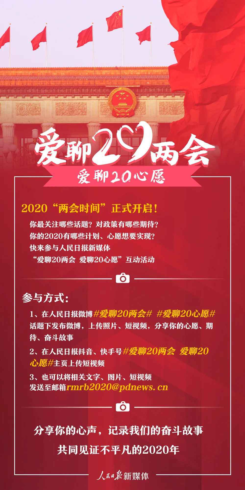 全网众筹！你的2020年心愿，跟我们聊聊