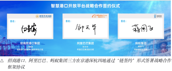 中国最大港口集团上链，井贤栋：区块链距离大