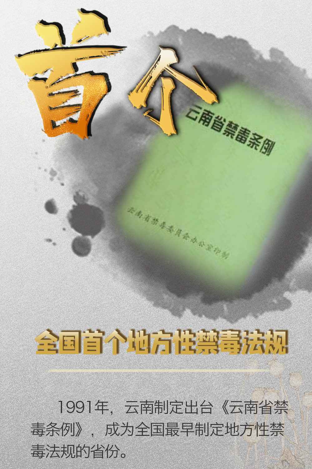 全国禁毒“之首”和“第一”你知道几个？