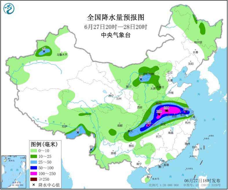 江汉黄淮江淮有强降雨 西北地区东部华北多对流