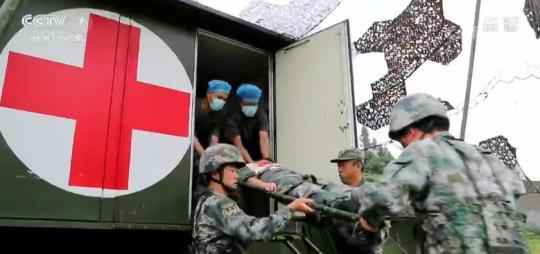 联勤保障部队野战条件下支援保障综合演练 多课