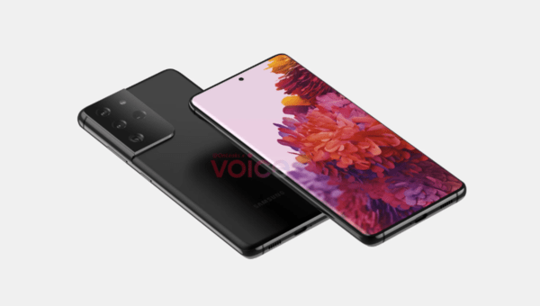 三星Galaxy S21 Ultra渲染图曝光：单开孔屏  后置四