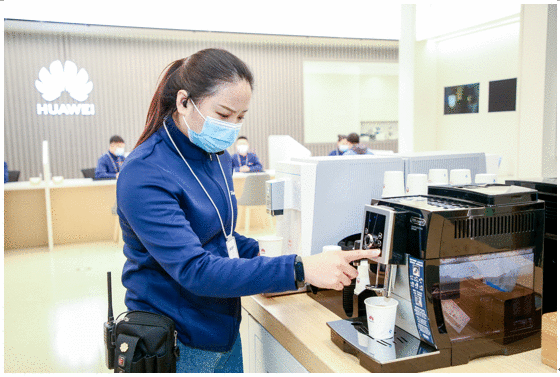 华为客户服务中心（北京盈科中心）：快速安心