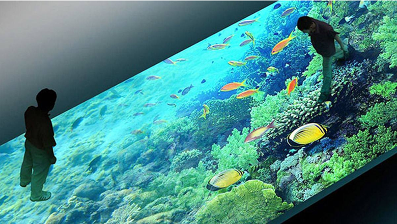 多媒体展厅设计融入多媒体展项后效果更生动形